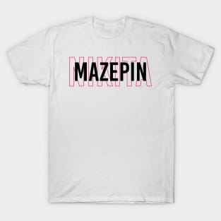 Nikita Mazepin Driver Name - 2022 Season #3 T-Shirt